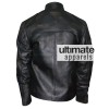 Cafe Racer Men's Black Distressed Motorcycle Jacket Cafe Racer Men's Black Distressed Motorcycle Jacket