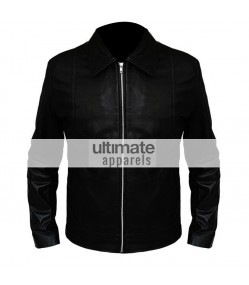 Californication Hank Moody Black Leather Jacket