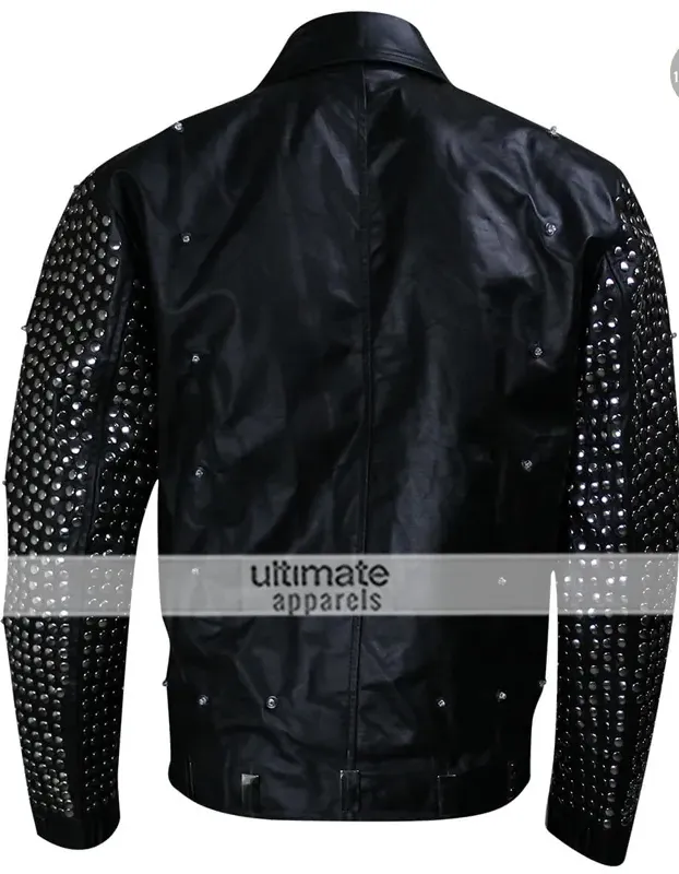 WWE Y2J Chris Jericho Light Up Black Leather Jacket