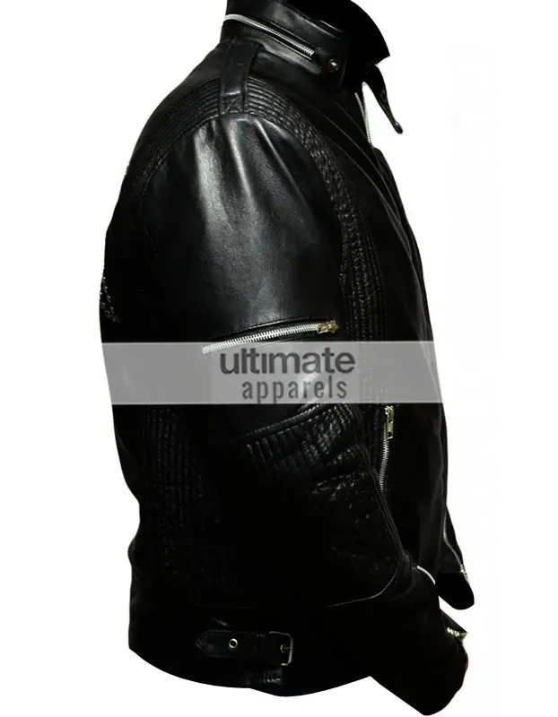 Daft Punk Electroma Black Replica Leather Jacket