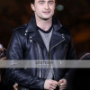 Daniel Radcliffe Black Biker Style Leather Jacket Daniel Radcliffe Black Biker Style Leather Jacket