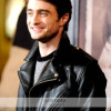 Daniel Radcliffe Black Biker Style Leather Jacket Daniel Radcliffe Black Biker Style Leather Jacket