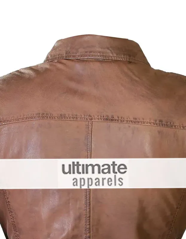 Expendables Jason Statham (Lee Christmas) Distressed Jacket