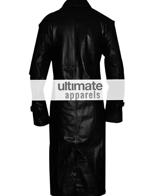 Gabriel Van Helsing Hugh Jackman Black Trench Jacket Costume