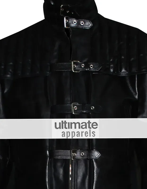 Gabriel Van Helsing Hugh Jackman Black Trench Jacket Costume