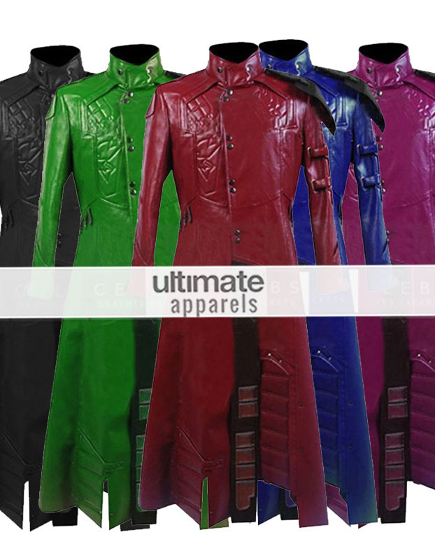 Guardians of the Galaxy StarLord Long Coat Costume Sale Guardians of the Galaxy StarLord Long Coat Costume Sale