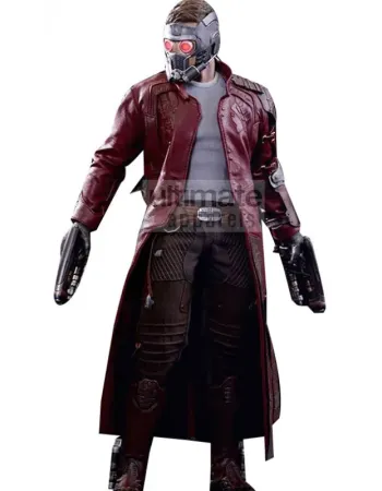 Guardians of the Galaxy StarLord Long Coat Costume Sale