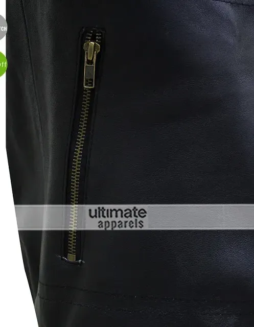 Gucci Eminem Not Afraid Leather Bomber Jacket 