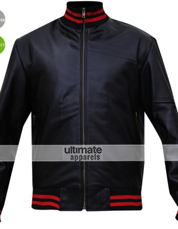 Gucci Eminem Not Afraid Leather Bomber Jacket 