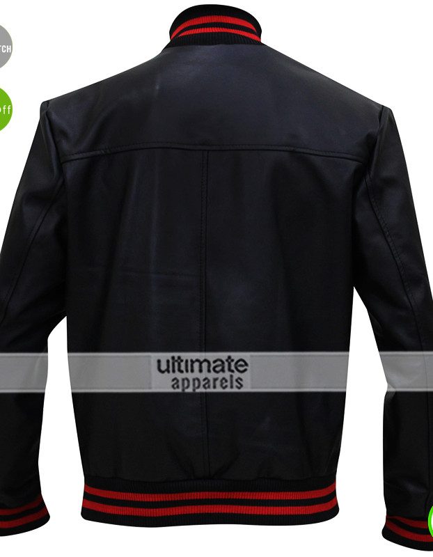 Gucci Eminem Not Afraid Leather Bomber Jacket 