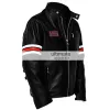 House MD Dr Gregory House Hugh Laurie Black Motorcycle Jacket House MD Dr Gregory House Hugh Laurie Black Motorcycle Jacket