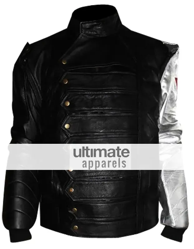 James Bucky Barnes Silver Arm Winter Soldier Jacket Vest