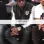 Kanye West Silver Sleeve Black Teddy Varsity Leather Jacket