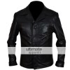 Killing Them Softly Brad Pitt Black Leather Jacket/Coat Killing Them Softly Brad Pitt Black Leather Jacket/Coat