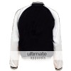 Designer's Men Lightweight Black and White Satin Jacket Designer's Men Lightweight Black and White Satin Jacket