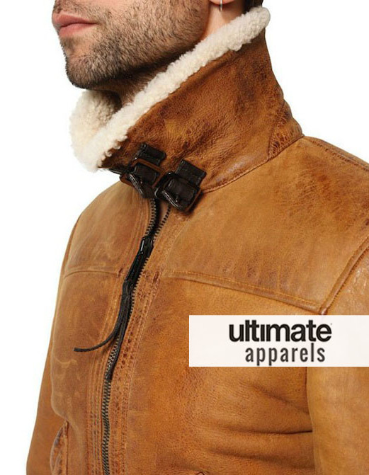 Designers Men Shearling Winter Tan Motorcycle Jacket Designers Men Shearling Winter Tan Motorcycle Jacket