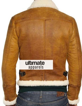 Designers Men Shearling Winter Tan Motorcycle Jacket Designers Men Shearling Winter Tan Motorcycle Jacket