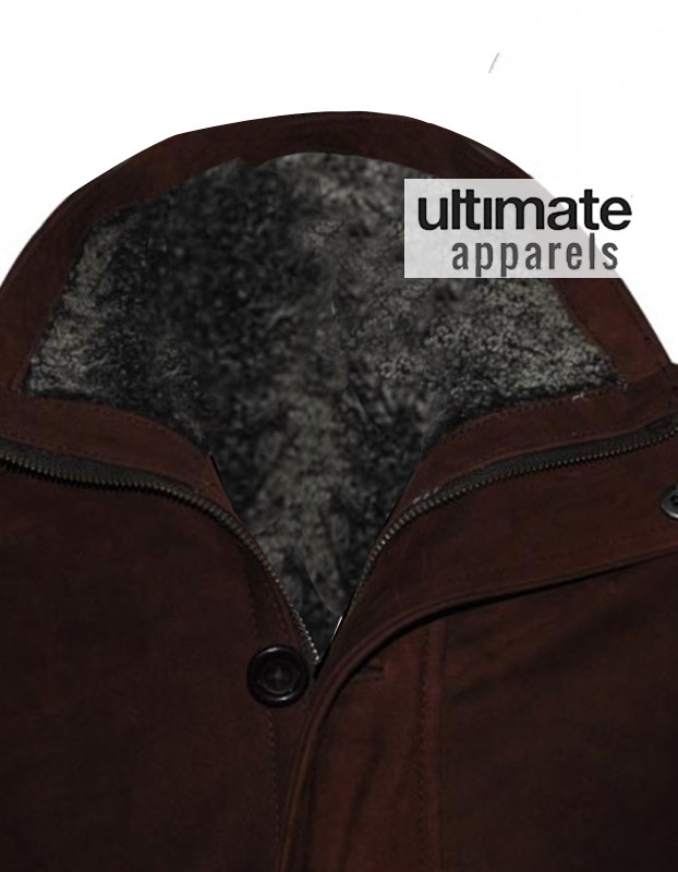 Sheriff Walt Longmire Brown Leather Coat Jacket Sheriff Walt Longmire Brown Leather Coat Jacket