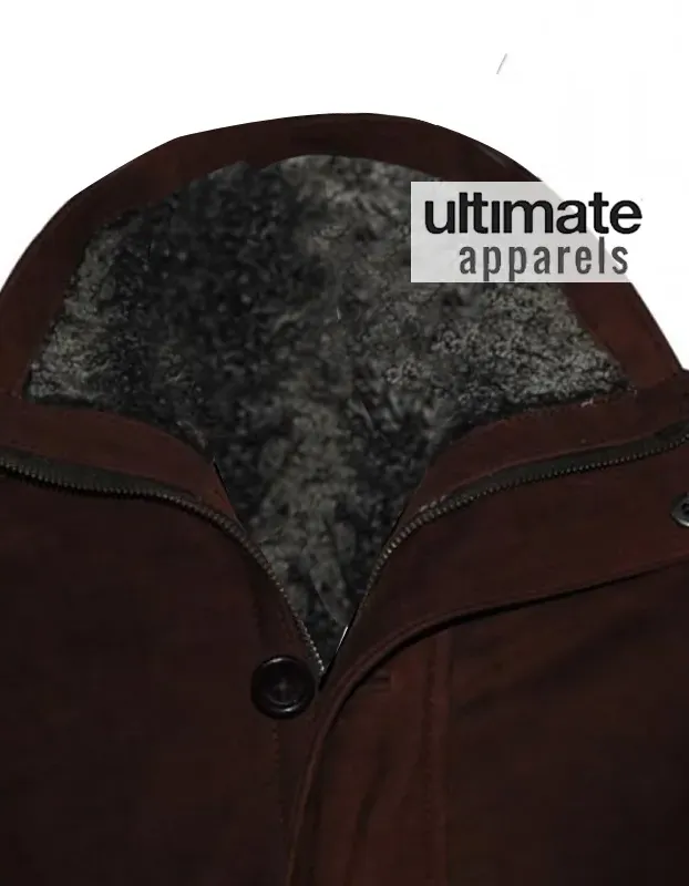 Sheriff Walt Longmire Brown Leather Coat Jacket