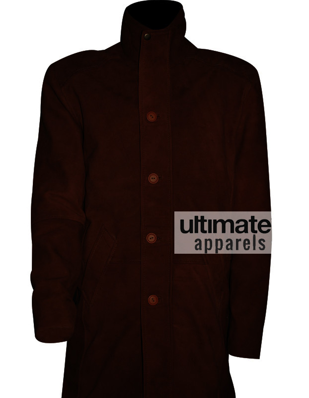 Sheriff Walt Longmire Brown Leather Coat Jacket Sheriff Walt Longmire Brown Leather Coat Jacket
