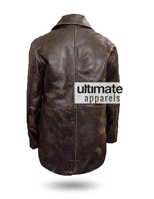 Supernatural Dean Winchester Distressed Brown/Black Jacket Supernatural Dean Winchester Distressed Brown/Black Jacket