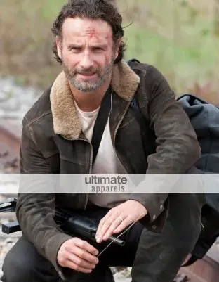 The Walking Dead Season 4  Andrew Lincoln Rick Grimes Jacket 