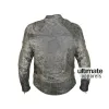 Vulcan Men's NF-8150 Distressed Black Motorcycle Jacket