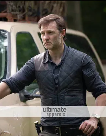 Walking Dead Governor Quilted Vest
