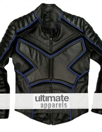 X-Men 2 Team Wolverine Iceman Black Jacket Costume
