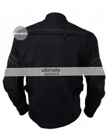 Arnik Armoured Black Motorycle Jacket For Men