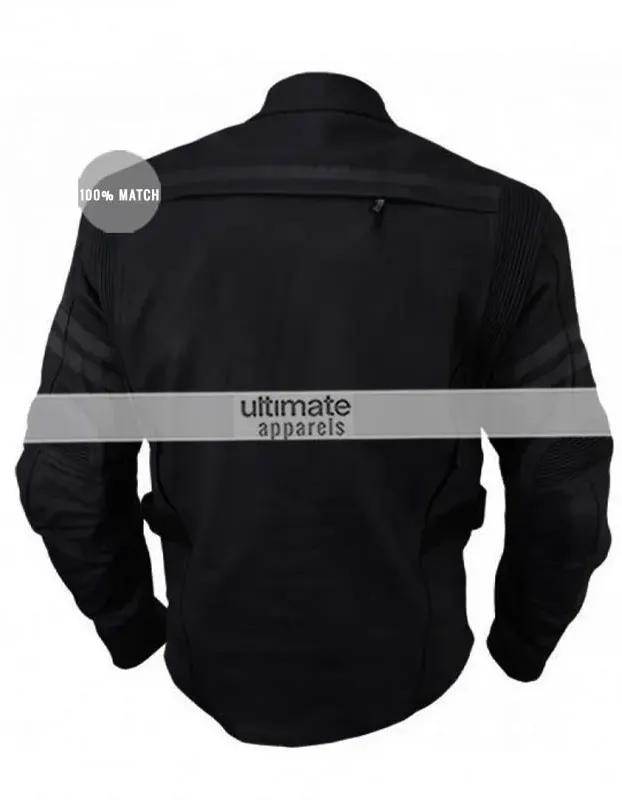 Arnik Armoured Black Motorycle Jacket For Men Arnik Armoured Black Motorycle Jacket For Men