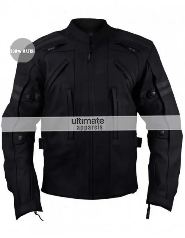 Arnik Armoured Black Motorycle Jacket For Men Arnik Armoured Black Motorycle Jacket For Men
