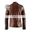 Cafe Racer Vintage Men's Brown Motorcycle Leather Jacket Cafe Racer Vintage Men's Brown Motorcycle Leather Jacket