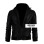 Slim Fit Men Black Bomber Leather Jacket