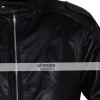 Z1r Marauder Motorcycle Black Leather Jacket