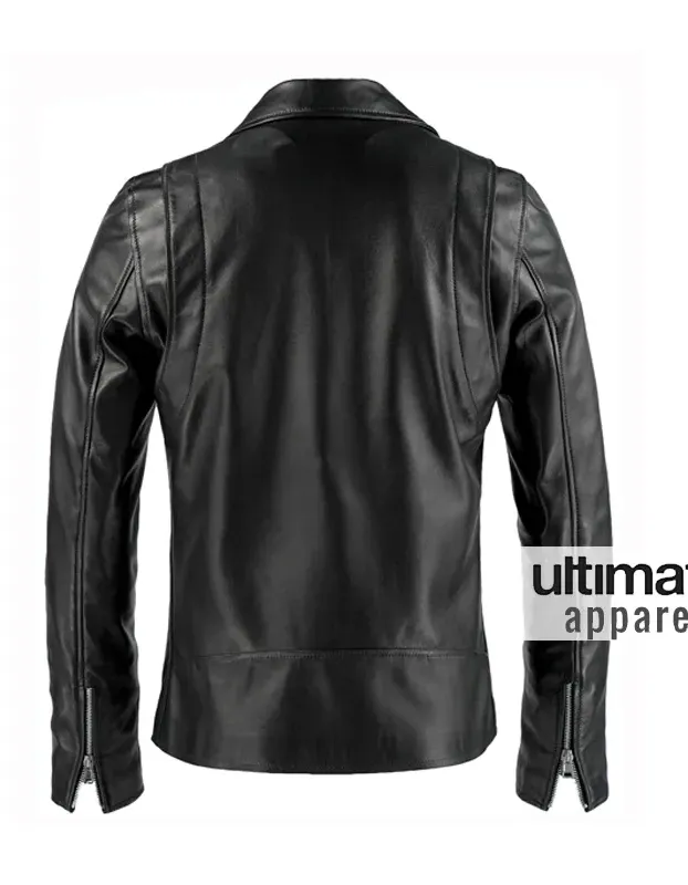 Ghost Rider Nicolas Cage (Johnny Blaze) Black Biker Jacket