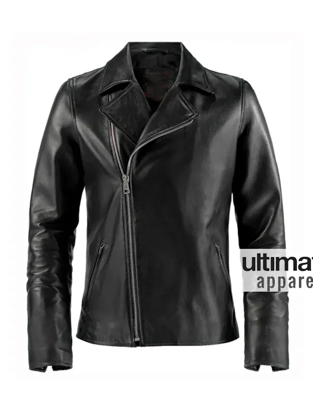 Ghost Rider Nicolas Cage (Johnny Blaze) Black Biker Jacket