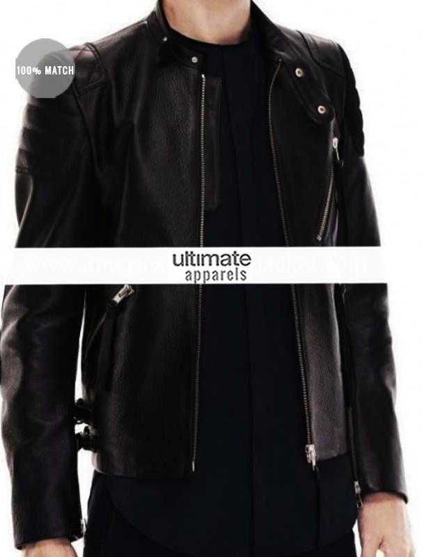TRUE BLOOD Alexander Skarsgard Acne Oliver Biker Jacket