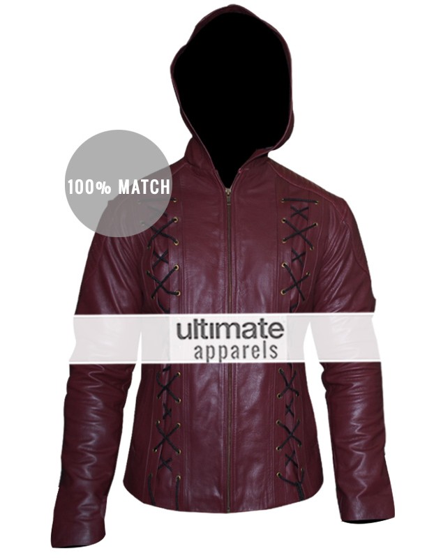 Arrow Season 3 Colton Haynes (Roy Harper) Red Jacket Costume Arrow Season 3 Colton Haynes (Roy Harper) Red Jacket Costume