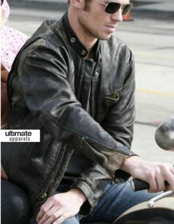 Burlesque Cam Gigandet (Jack) Motorcycle Black Jacket Burlesque Cam Gigandet (Jack) Motorcycle Black Jacket