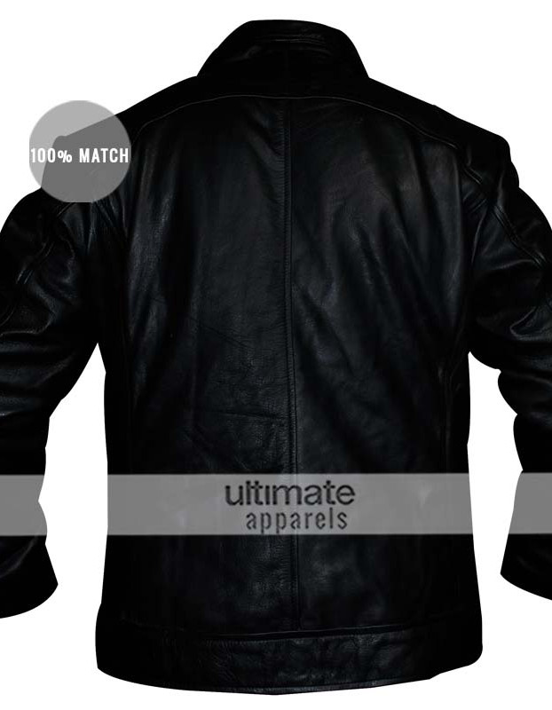Faster Dwayne Johnson Driver Black Jacket Clothing