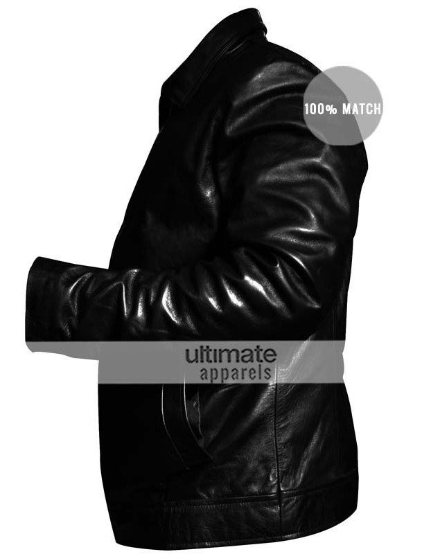Faster Dwayne Johnson Driver Black Jacket Clothing