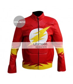 Flash DC Comics Cosplay Inspired Red Jacket Costume Flash DC Comics Cosplay Inspired Red Jacket Costume