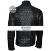 True Blood Season 4 Eric Northman Black Quilted Jacket