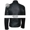 True Blood Season 4 Eric Northman Black Quilted Jacket