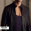 True Blood Season 4 Eric Northman Black Quilted Jacket