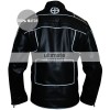 X-men Wolverine Special Black Jacket With White Stripes X-men Wolverine Special Black Jacket With White Stripes