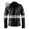 X-Men Scott Cyclops Motorcycle Black & Brown Jacket
