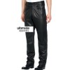 Men's Designers Loose Fit Faux Leather Pants