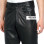 Men's Designers Loose Fit Faux Leather Pants